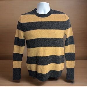 Vintage Y2K Abercrombie & Fitch Mens Wool Sweater Soft Long Sleeve Size Small